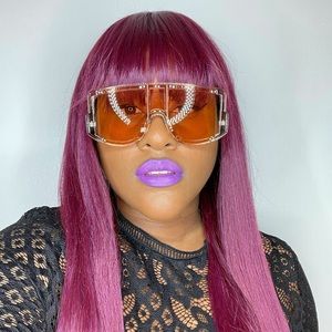 Oversized Flat Top Sunglasses